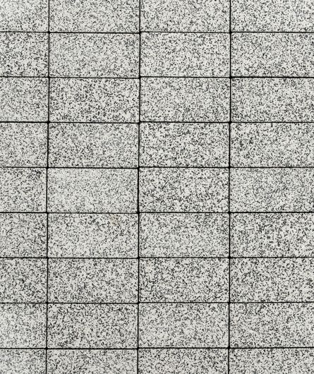 Тротуарная плитка Прямоугольник, Стоунмикс, Бело-черный, (форма Прямоугольник), 60 мм
