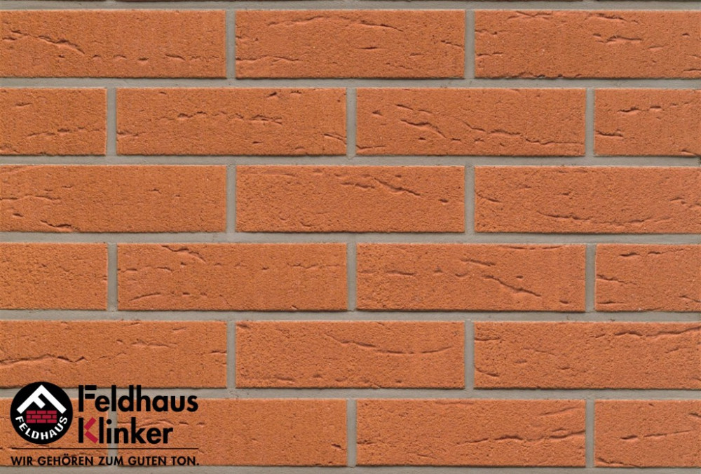 Клинкерная плитка Feldhaus Klinker R227NF 9 terracotta rustico