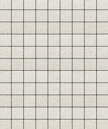 Тротуарная плитка Квадрат, Гранит, Белый, (форма Квадрат). 100х100, 60 мм