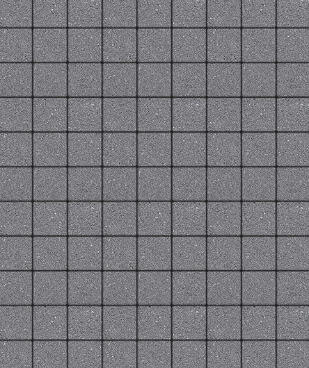 Тротуарная плитка Квадрат, Гранит, Серый, (форма Квадрат). 100х100, 60 мм
