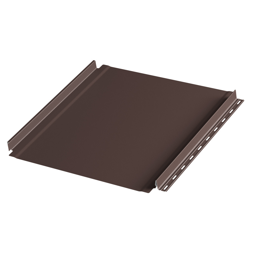 Фальцевая панель AQUACLICK Эталон (без подгиба) мат. (RAL8017) Rooftop
