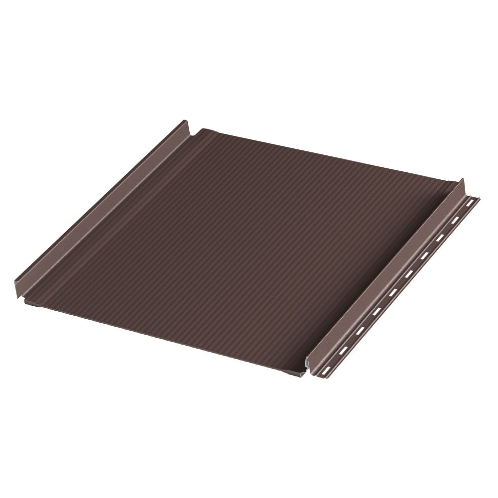 Фальцевая панель AQUACLICK Бриз (с подгибом) (RAL8017) Polyester
