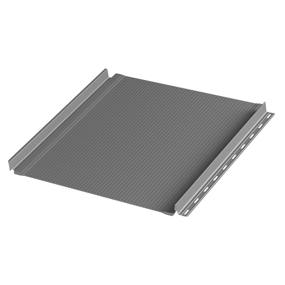 Фальцевая панель AQUACLICK Бриз (с подгибом) (RAL7024) Polyester