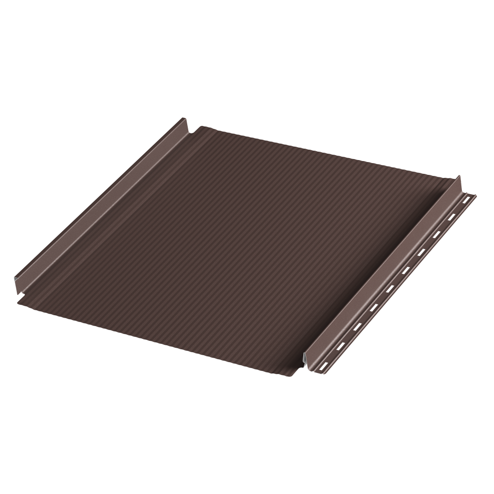 Фальцевая панель AQUACLICK Бриз (без подгиба) мат. (RAL8017) PU (КАШЕМИР)