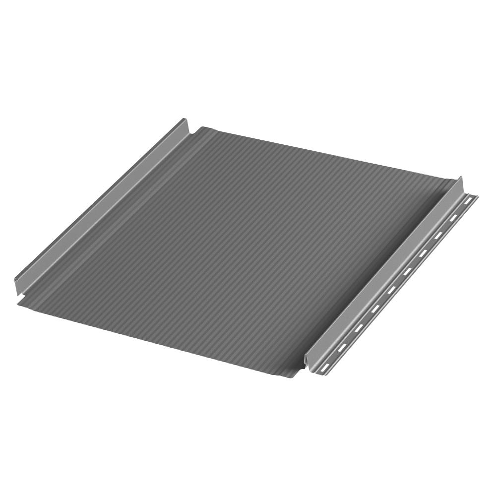 Фальцевая панель AQUACLICK Бриз (без подгиба) мат. (RAL7024) Rooftop