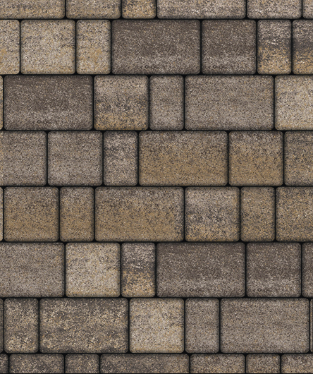 Тротуарная плитка Старый город, Искусственный камень, Доломит, (форма Прямоугольник), 60 мм