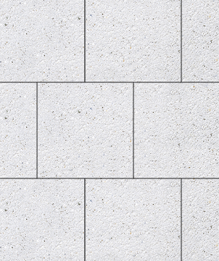 Тротуарная плитка Квадрат, Стоунмикс, Белый, (форма Квадрат), 500х500, 60 мм