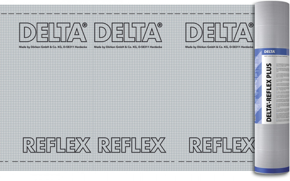 Пароизоляционная мембрана Delta - Reflex рул.1,5х50м
