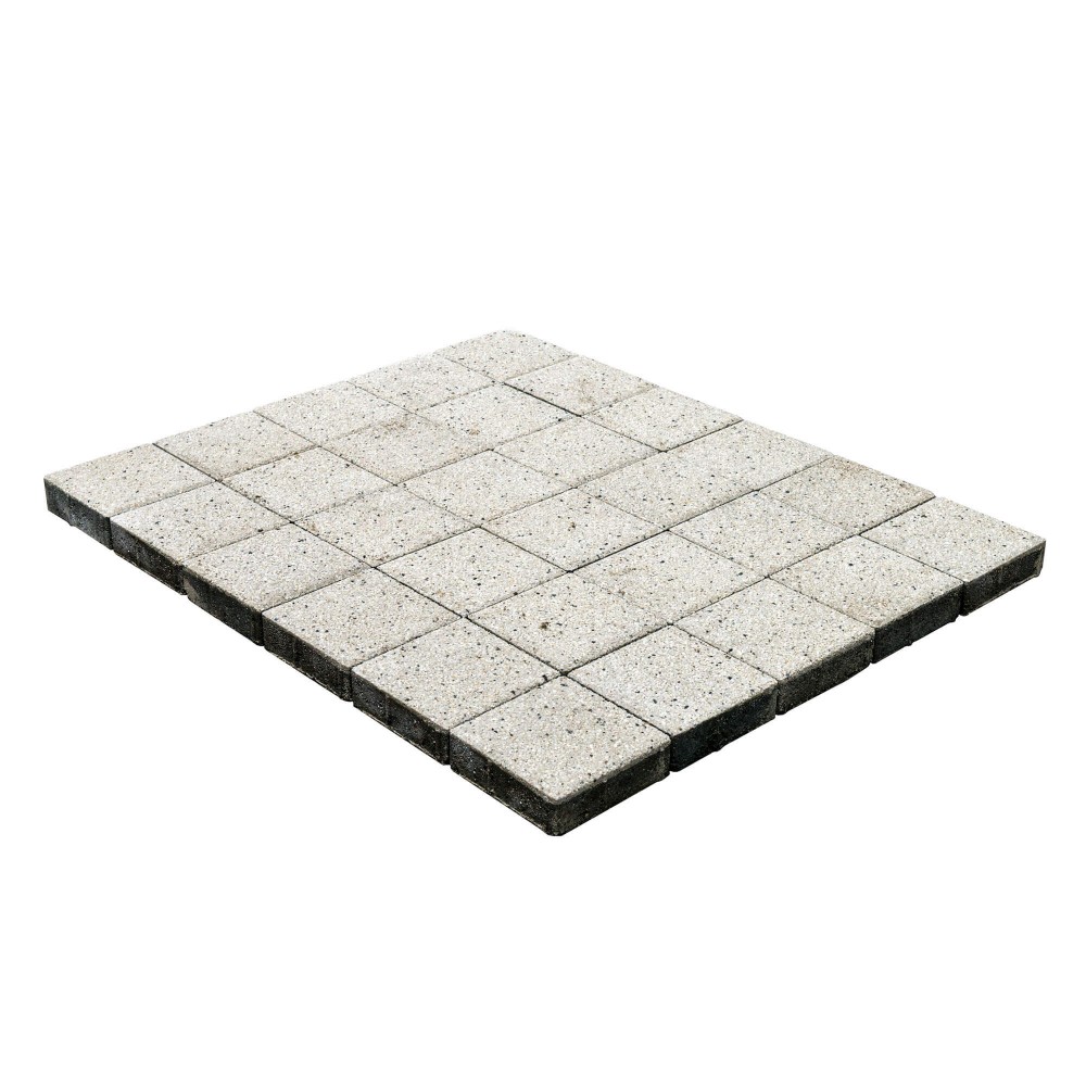Тротуарная плитка Лувр, Гранит 200х200, h=60 мм