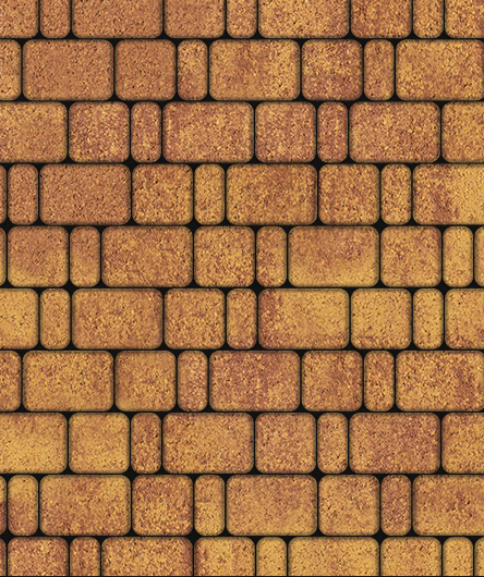 Тротуарная плитка Классико, Гранит Листопад, Каир, (форма Квадрат с закругленными углами), 60 мм