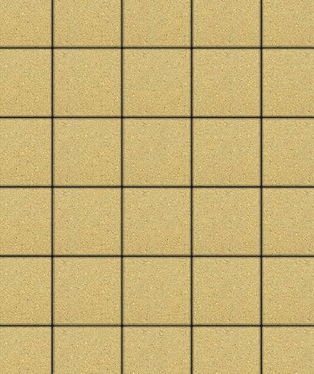 Тротуарная плитка Квадрат, Гранит, Желтый, (форма Квадрат). 200х200, 60 мм
