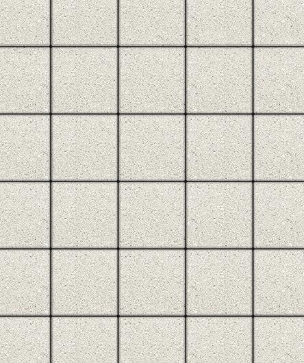Тротуарная плитка Квадрат, Гранит, Белый, (форма Квадрат). 200х200, 60 мм