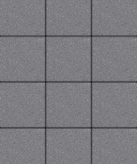 Тротуарная плитка Квадрат, Гранит, Серый, (форма Квадрат). 300х300, 60 мм