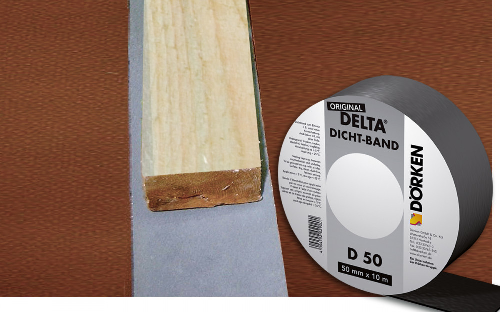 Delta- DICHT-Band  DB50 уплот.самокл.лента