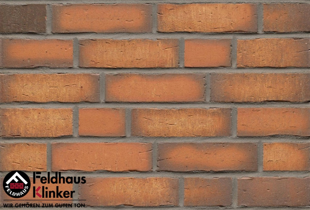 Клинкерная плитка Feldhaus Klinker R758 NF 14 vascu terracotta